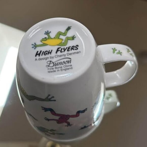 Dunoon Retro Mug Frog Footprints - Picture 6 of 6